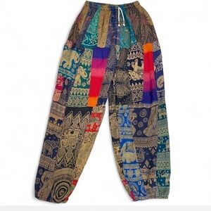 Boho Patchwork Pants